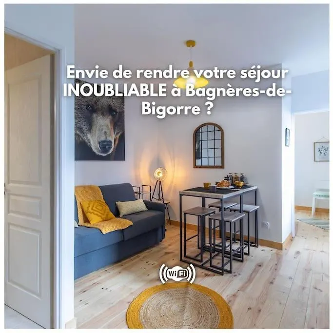 Refuge De L'Ours : T2 Equipe Avec Parking Et Wifi Apartment Bagneres-de-Bigorre